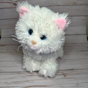 Build-A-Bear Promise Pets White Persian Himalayan Kitten Cat Plush Blue Eyes